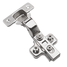 110° Soft-Close Scharnier Topfband, H0 Montageplatte mit EURO Schrauben, Innenanschlag