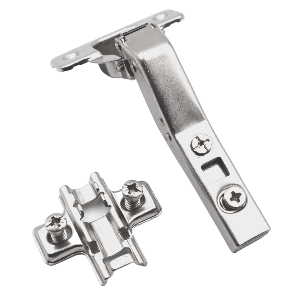 +45º Scharnier Soft-Close Topfband, H2 Montageplatte mit EURO Schrauben für Eckschränke