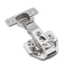 3D Soft-Close Scharnier Topfband, H0 Montageplatte mit EURO Schrauben, Eckanschlag