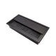 Aluminium Kabeldurchlass 160x80mm, Schwarz – Furnica
