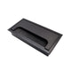 Aluminium Kabeldurchlass 160x80mm, Schwarz "Wave" – Furnica