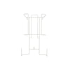 Wandmontage Eisen Halter - Weiß
