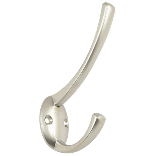 Doppelter Hut- und Mantelhaken -108mm - Satin – Furnica
