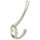 Doppelter Hut- und Mantelhaken -108mm - Satin – Furnica