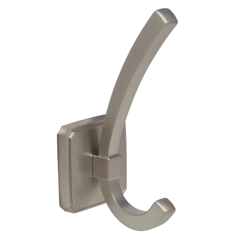 Doppelter Hut- und Mantelhaken - 122 mm - Satin – Furnica