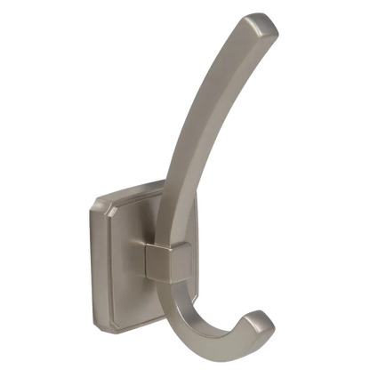 Doppelter Hut- und Mantelhaken - 122 mm - Satin – Furnica