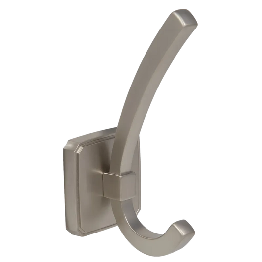 Doppelter Hut- und Mantelhaken - 122 mm - Satin – Furnica