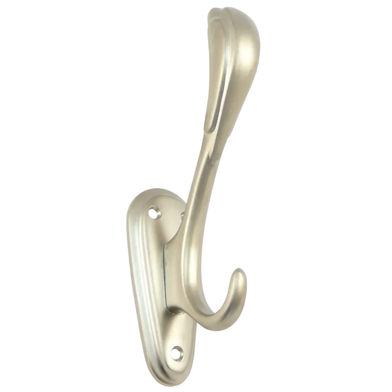 Doppelter Hut- und Mantelhaken - 160 mm - Satin – Furnica