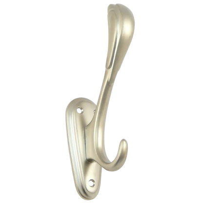 Doppelter Hut- und Mantelhaken - 160 mm - Satin – Furnica