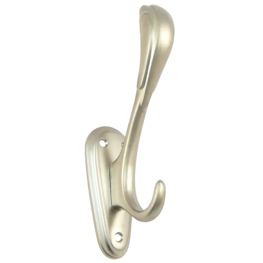 Doppelter Hut- und Mantelhaken - 160 mm - Satin – Furnica