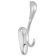Doppelter Hut- und Mantelhaken - 160 mm - Silber – Furnica
