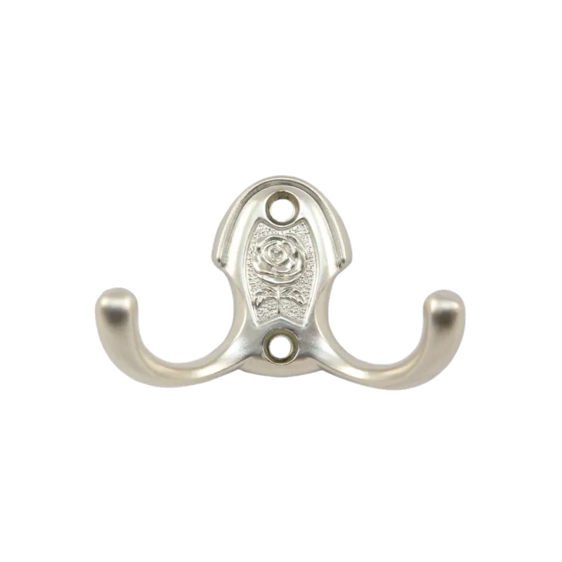 Doppelter Kleiderhaken - 46 mm - Satin – Furnica
