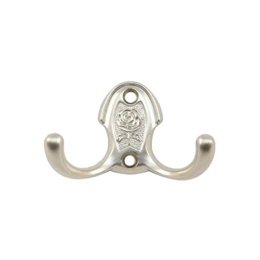 Doppelter Kleiderhaken - 46 mm - Satin – Furnica