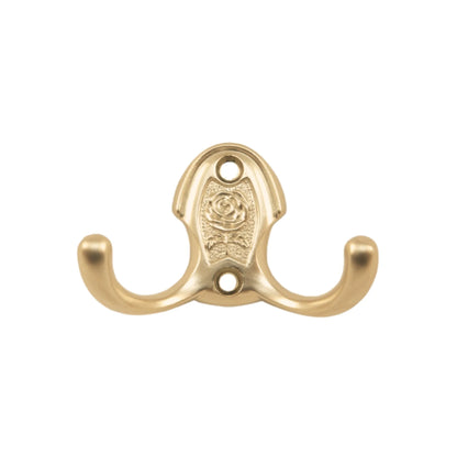 Doppelter Kleiderhaken - 46mm - Messing – Furnica