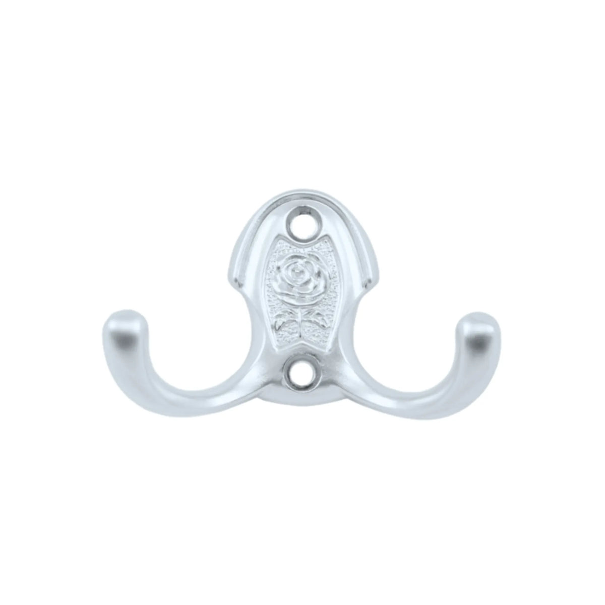 Doppelter Kleiderhaken - 46mm - Silber – Furnica