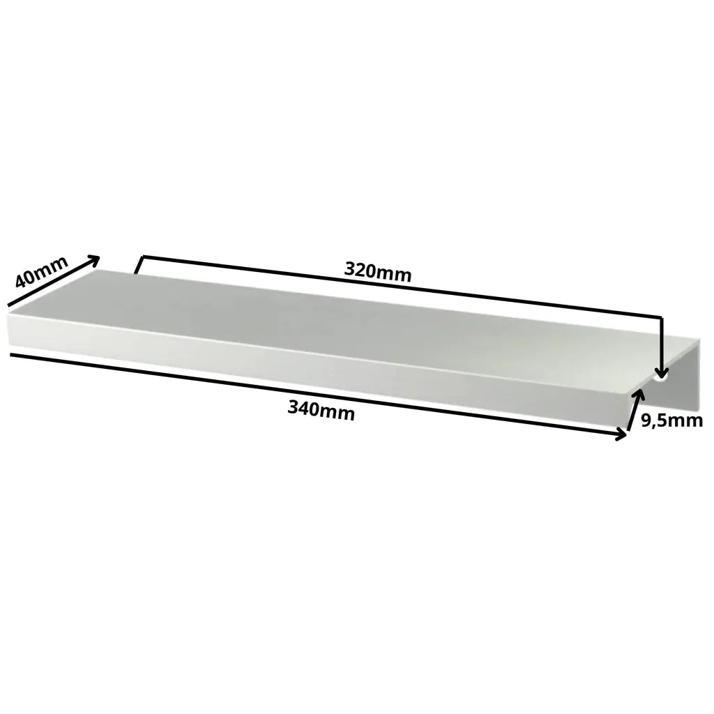 Edge Grip Rundprofil-Griff 320mm (340mm Gesamtlänge) - Elektropoler – Furnica