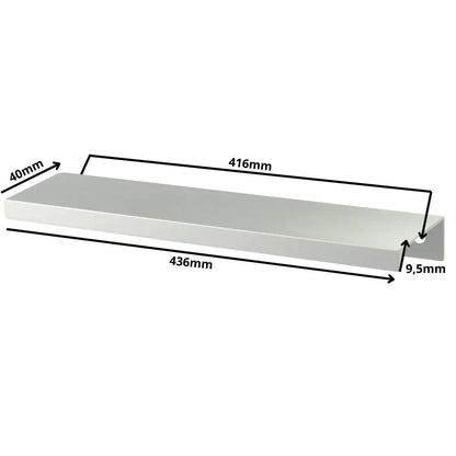 Edge Grip Rundprofil-Griff 416mm (436mm Gesamtlänge) - Elektropoler – Furnica