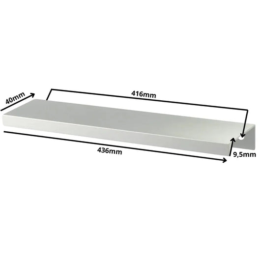 Edge Grip Rundprofil-Griff 416mm (436mm Gesamtlänge) - Elektropoler – Furnica