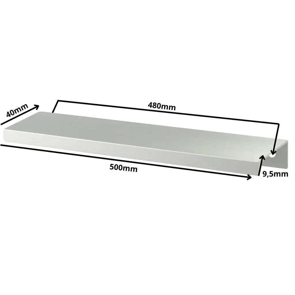 Edge Grip Rundprofil-Griff 480mm (500mm Gesamtlänge) -  Elektropoler – Furnica