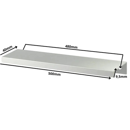 Edge Grip Rundprofil-Griff 480mm (500mm Gesamtlänge) -  Elektropoler – Furnica