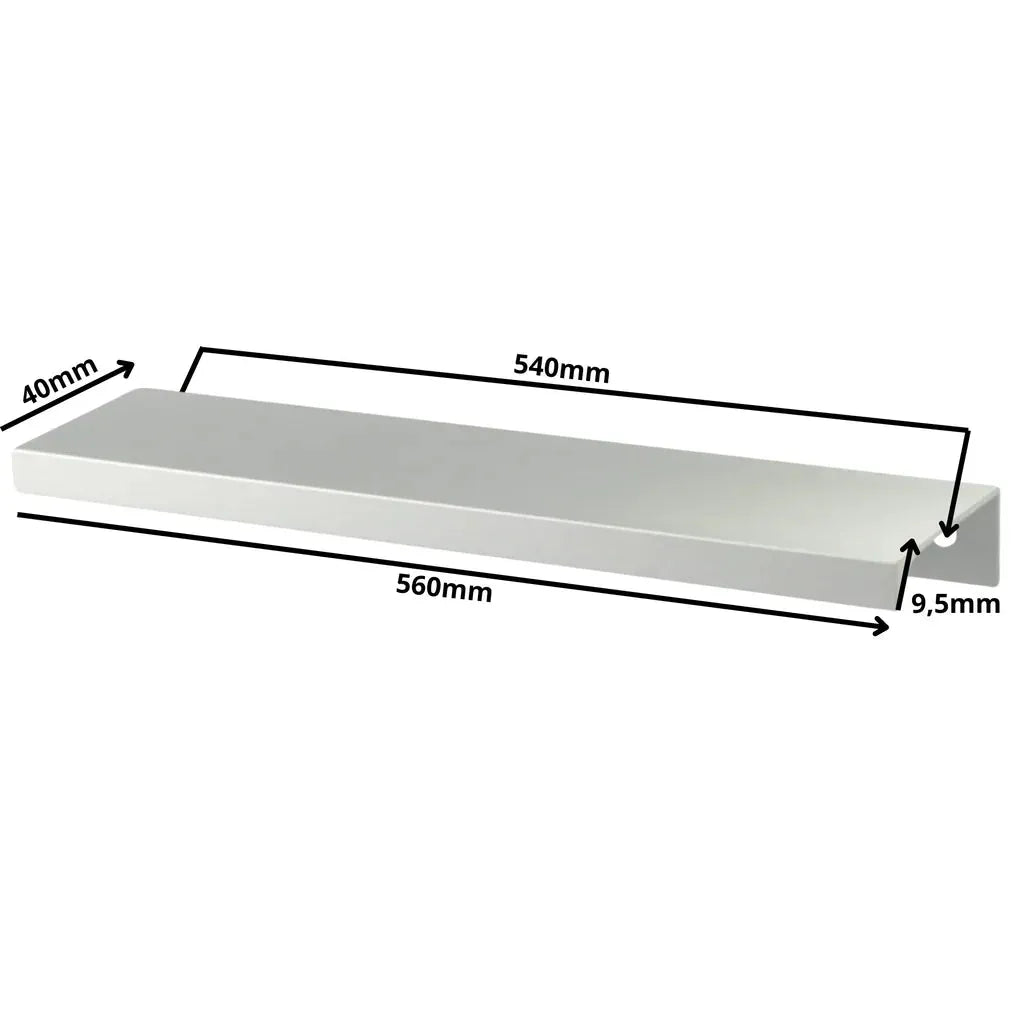 Edge Grip Rundprofil-Griff 540mm (560mm Gesamtlänge) -  Elektropoler – Furnica