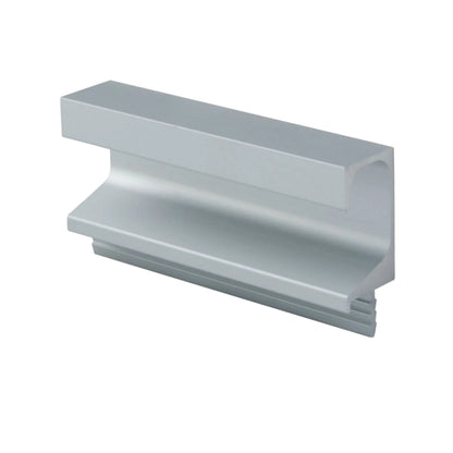 Einbauprofil T18 / 350 cm - Chrom Anode – Furnica