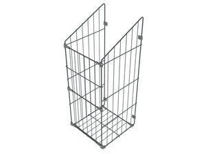 Faltbarer Wäschekorb 40cm - Anthrazit