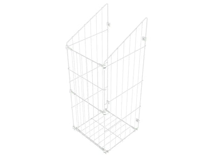 Faltbarer Wäschekorb 50cm - Weiß – Furnica