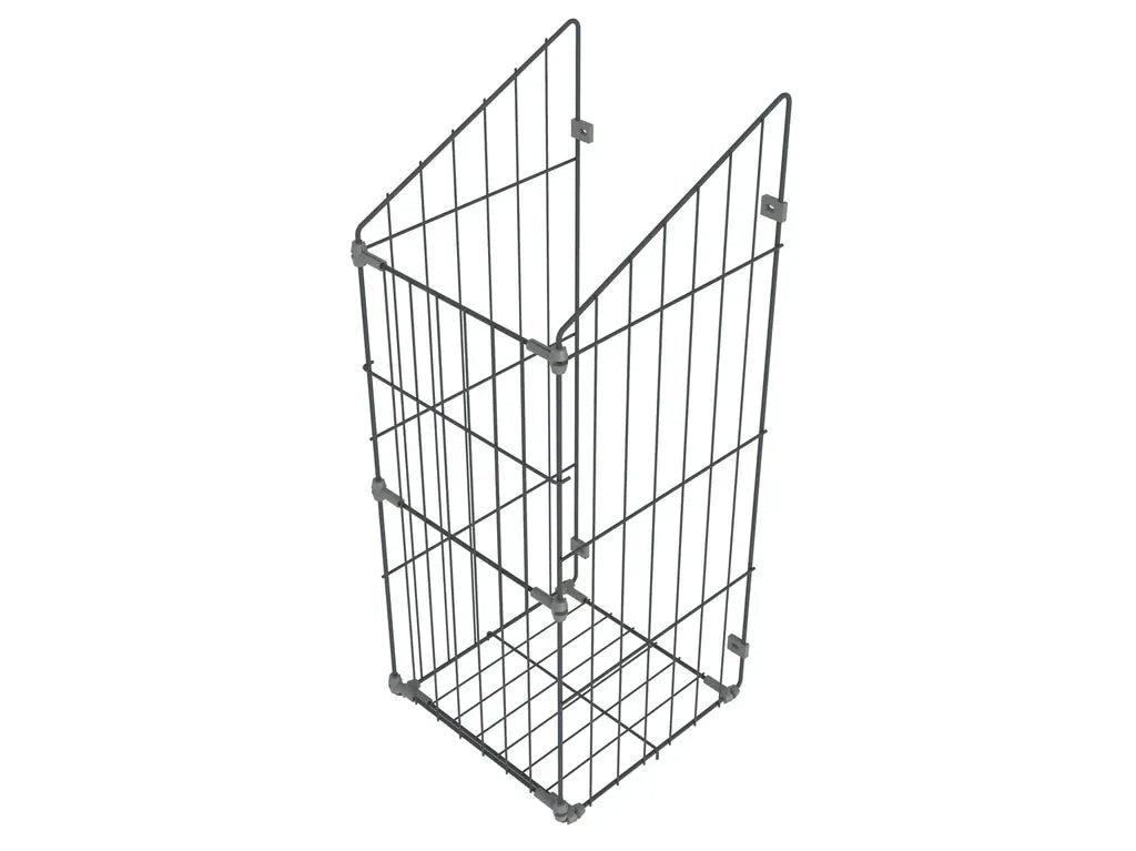Faltbarer Wäschekorb 60cm - Anthrazit – Furnica
