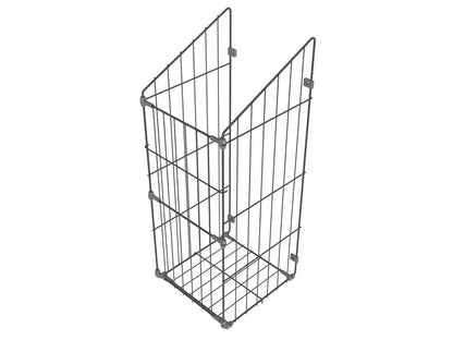 Faltbarer Wäschekorb 60cm - Anthrazit – Furnica