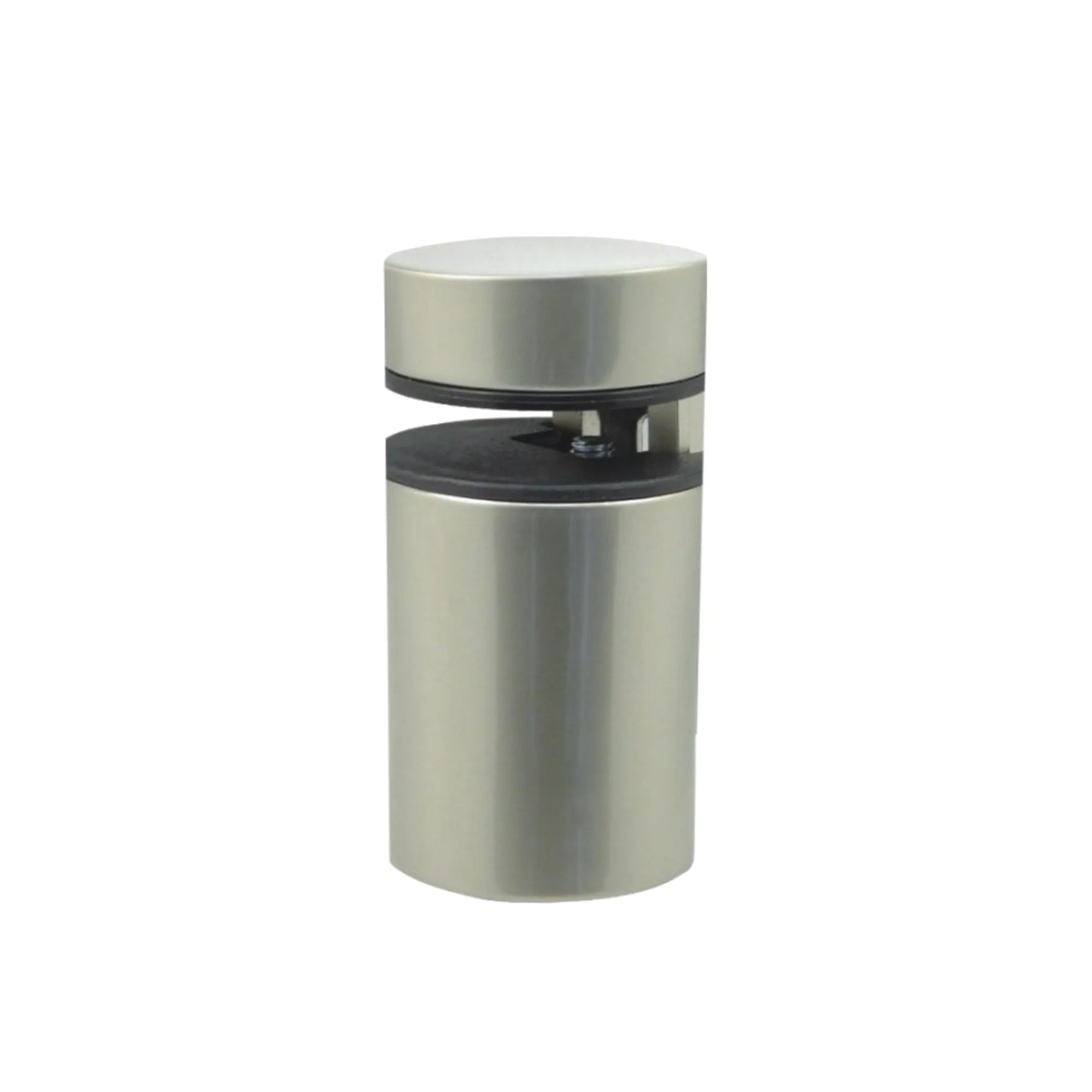 Glas- und Tellerhalter zylindrisch - Chrom Matt – Furnica