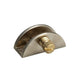Glasregalhalter halbrund - Satin – Furnica