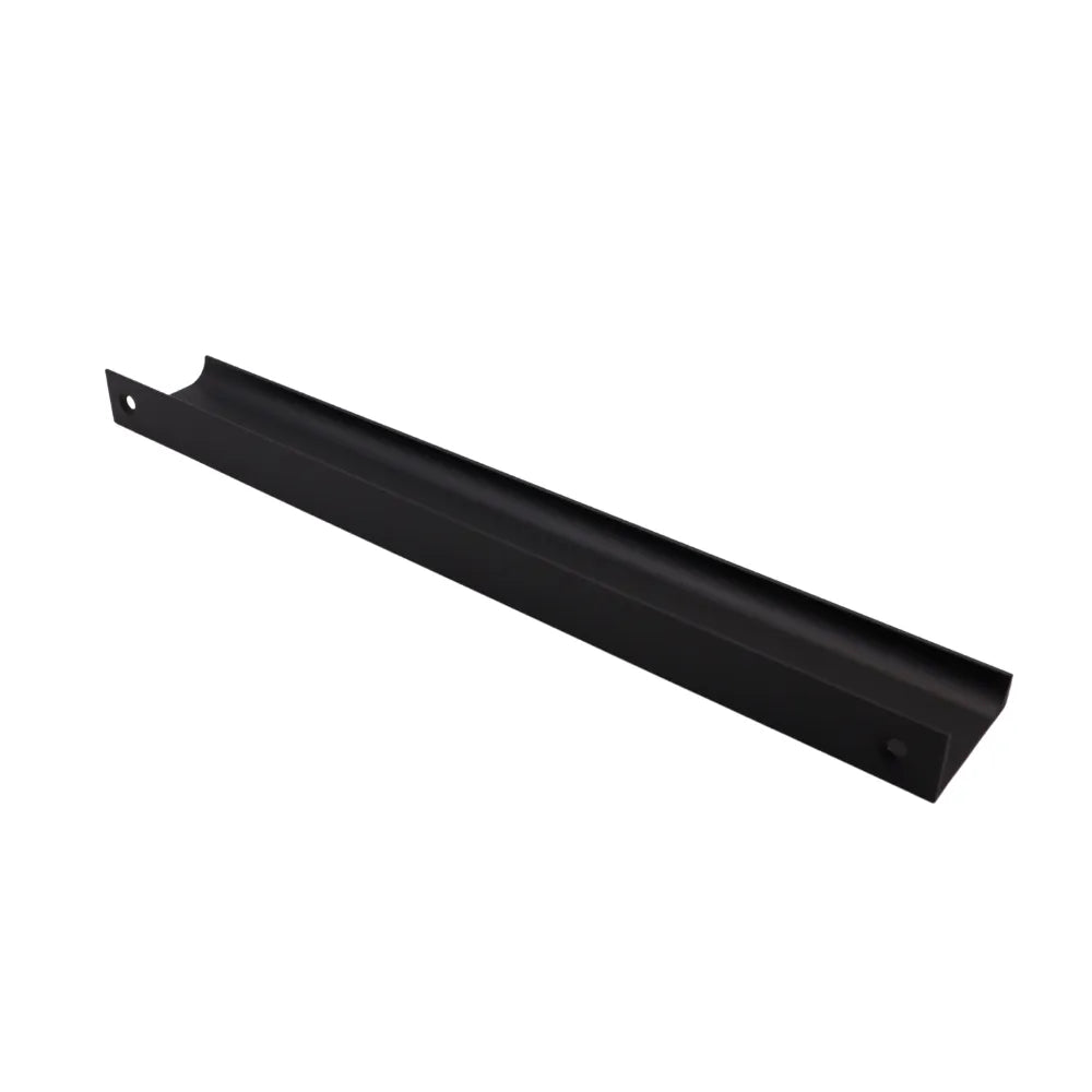 Griffleiste Kantengriff 256mm (276mm Gesamtlänge) - Schwarz – Furnica