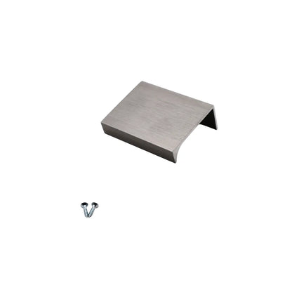 Griffleiste Kantengriff 32mm (52mm Gesamtlänge) - Gebürsteter Edelstahl – Furnica