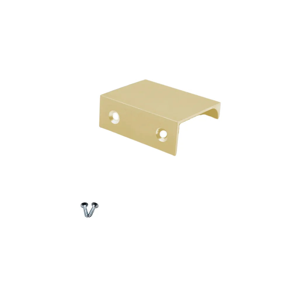 Griffleiste Kantengriff 32mm (52mm Gesamtlänge) - Gold – Furnica