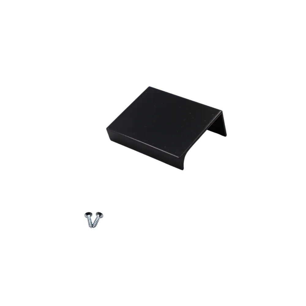 Griffleiste Kantengriff 32mm (52mm Gesamtlänge) - Schwarz – Furnica