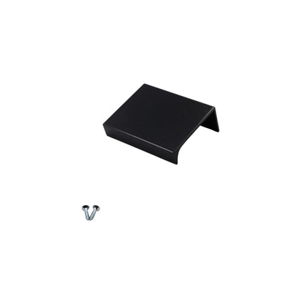 Griffleiste Kantengriff 32mm (52mm Gesamtlänge) - Schwarz – Furnica