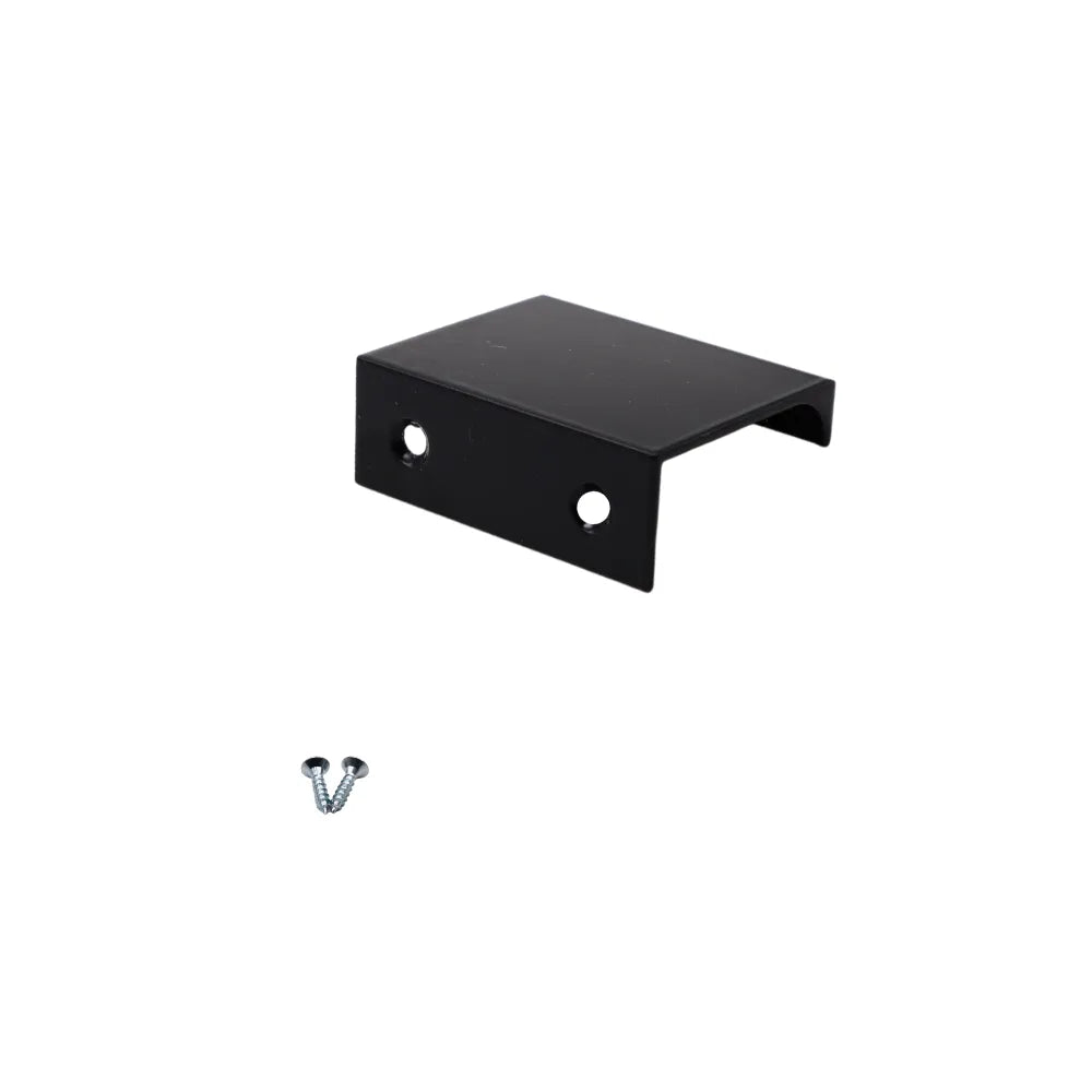 Griffleiste Kantengriff 32mm (52mm Gesamtlänge) - Schwarz – Furnica