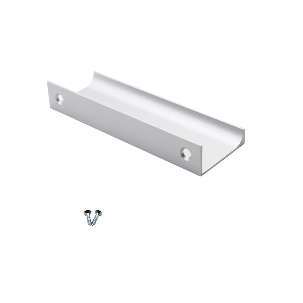 Griffleiste Kantengriff 96mm (116mm Gesamtlänge) - Aluminium – Furnica