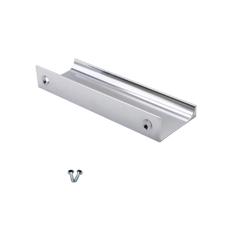Griffleiste Kantengriff 96mm (116mm Gesamtlänge) - Chrom – Furnica