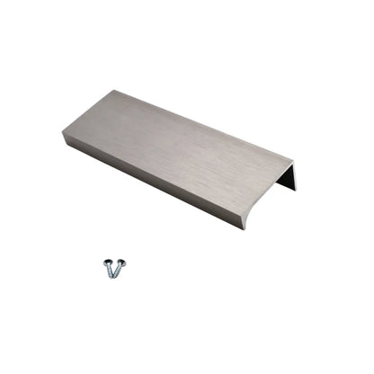 Griffleiste Kantengriff 96mm (116mm Gesamtlänge) - Gebürsteter Edelstahl – Furnica