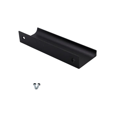 Griffleiste Kantengriff 96mm (116mm Gesamtlänge) - Schwarz – Furnica