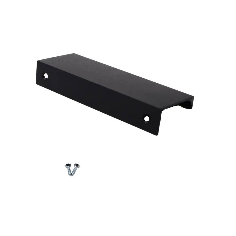 Griffleiste Kantengriff 96mm (116mm Gesamtlänge) - Schwarz – Furnica