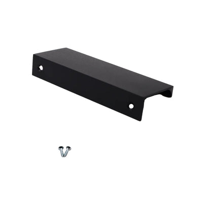 Griffleiste Kantengriff 96mm (116mm Gesamtlänge) - Schwarz – Furnica