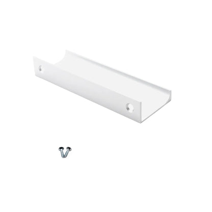 Griffleiste Kantengriff 96mm (116mm Gesamtlänge) - Weiss – Furnica