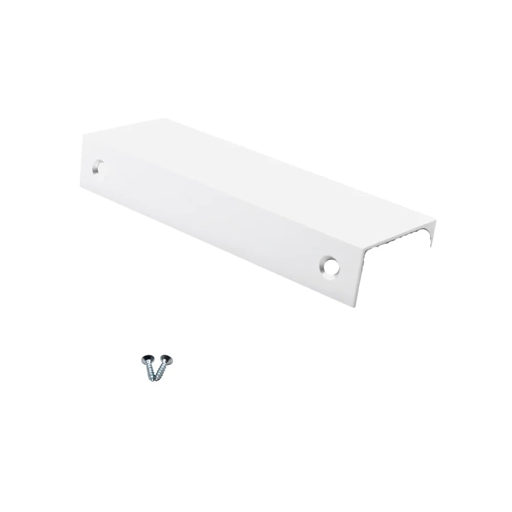 Griffleiste Kantengriff 96mm (116mm Gesamtlänge) - Weiss – Furnica