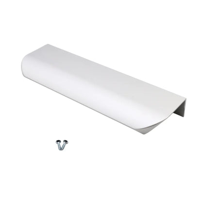 Griffleiste Kantengriff Rund 128mm (148mm Gesamtlänge) - Aluminium – Furnica