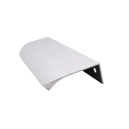 Griffleiste Kantengriff Rund 128mm (148mm Gesamtlänge) - Aluminium – Furnica
