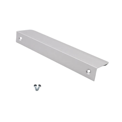 Griffleiste Kantengriff Rund 128mm (148mm Gesamtlänge) - Aluminium – Furnica