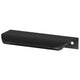 Griffleiste Kantengriff Rund 540mm (560mm Gesamtlänge) - Schwarz Matt – Furnica